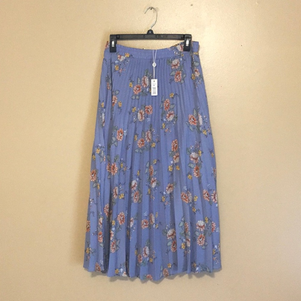 Max Studio midi floral skirt